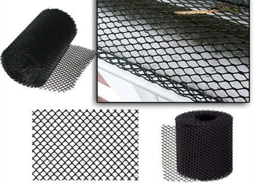 Aluminiowe osłony rynnowe 2 mm x 6 mm dla zwiększenia żywotności rynny kolor czarny
